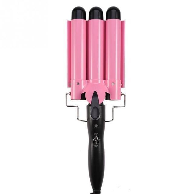 Tri-wave Hair Curler