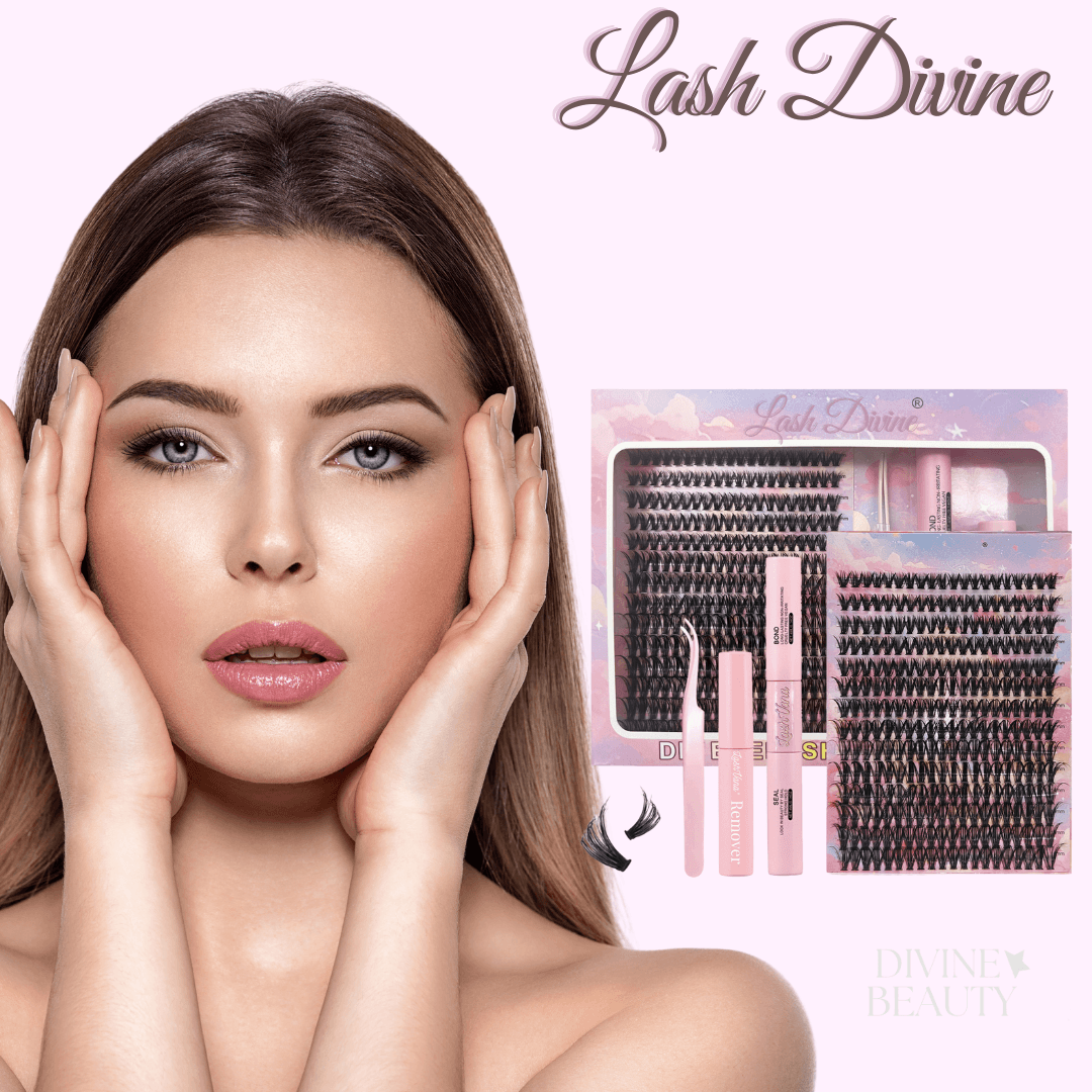 Lash By Divine Beauty = Kit for 32 applications  + Free Gift