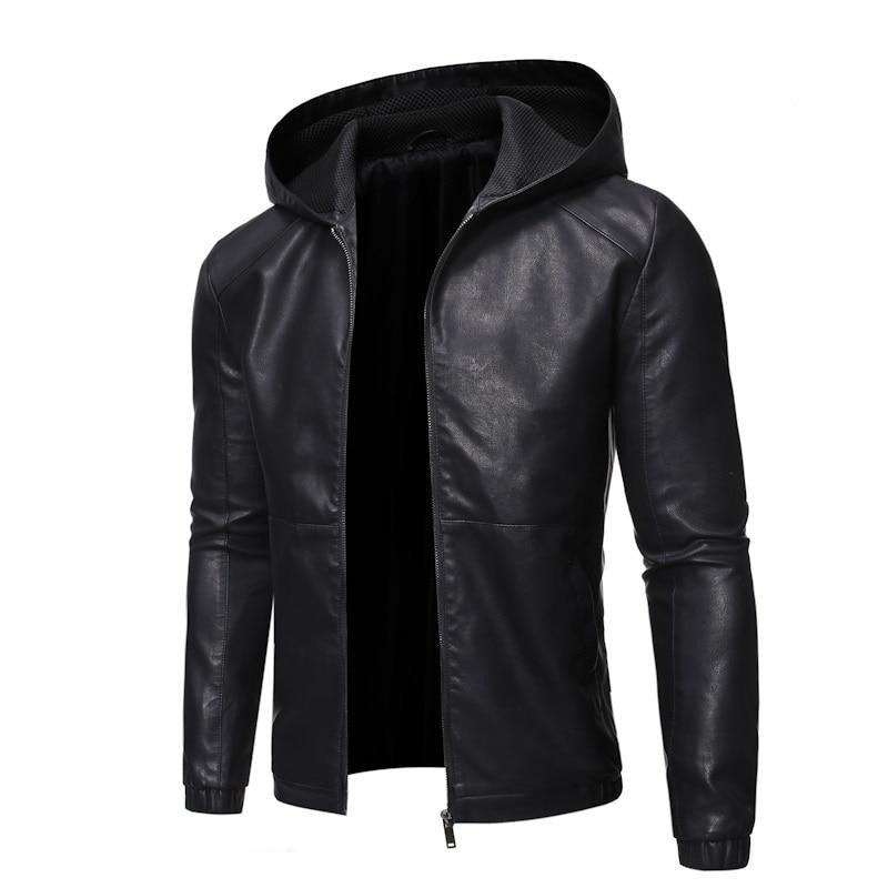 Gothic Leather Jacket for Men