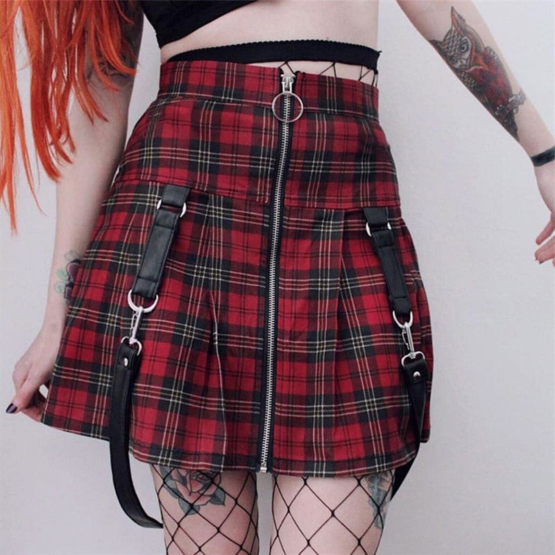 Gothic Tartan Skirt