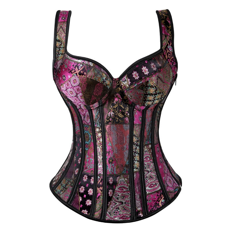 Plus Size Gothic Corset