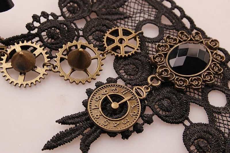 Bracelet Bague Victorienne Steampunk