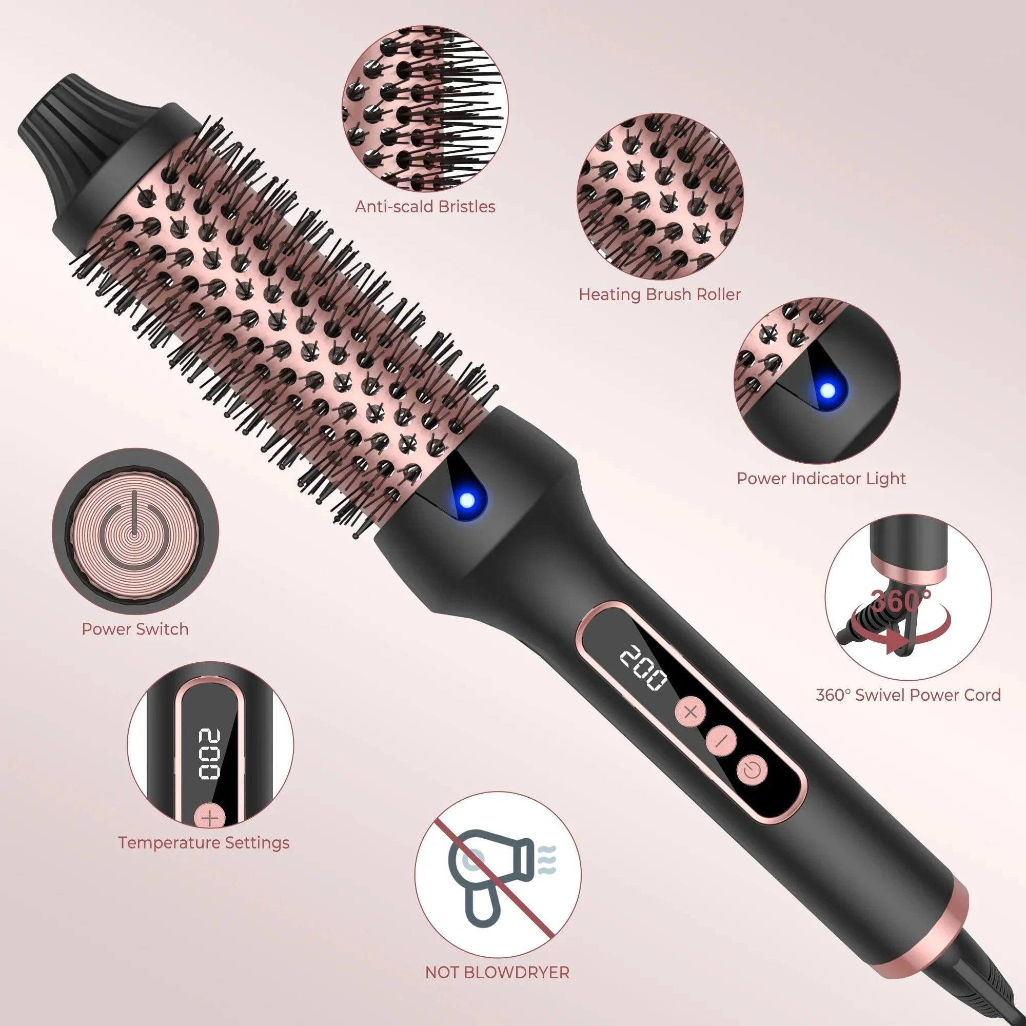 Divine Thermal Brush - Volumizing Styling Brush