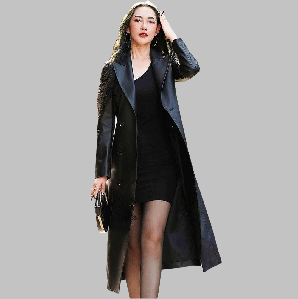 Gothic Leather Coat