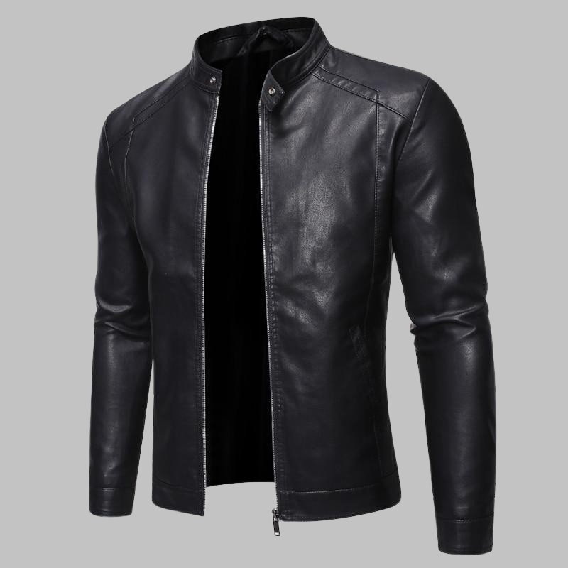 Gothic Leather Jacket for Men